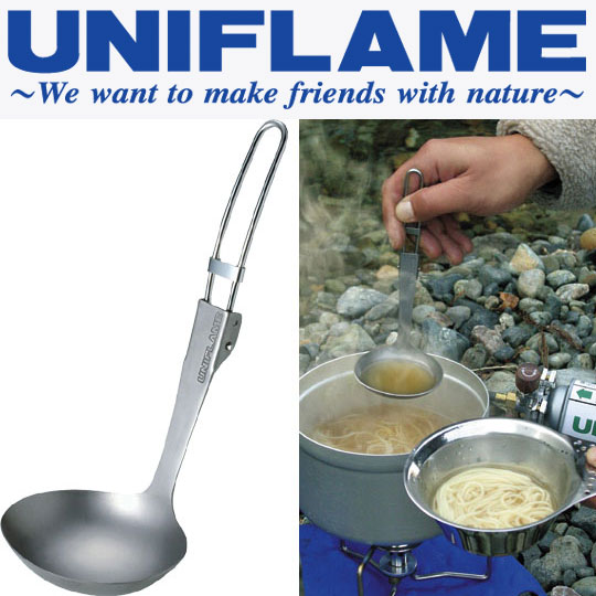 ユニフレーム 668177 トレイルレードルＴｉ ステン...