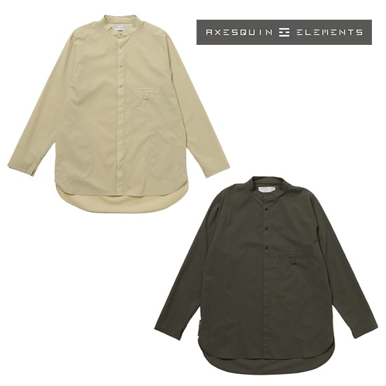 アクシーズクイン エレメント 軽くて涼しいロングシャツ ...