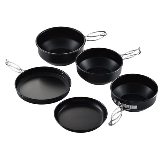 ユニフレーム トレイルポット5 ブラック UF667835 クッキング用品 キャンプ  バーベキュー キャンプ飯