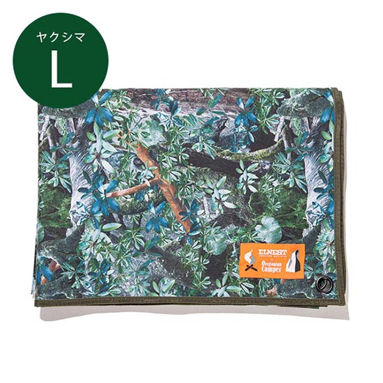 オレゴニアンキャンパー 防水グランドシート Lサイズ (屋久島フォレストカモ) ENB-2052 ピクニックシート 防水シート テントシート レジャーシート