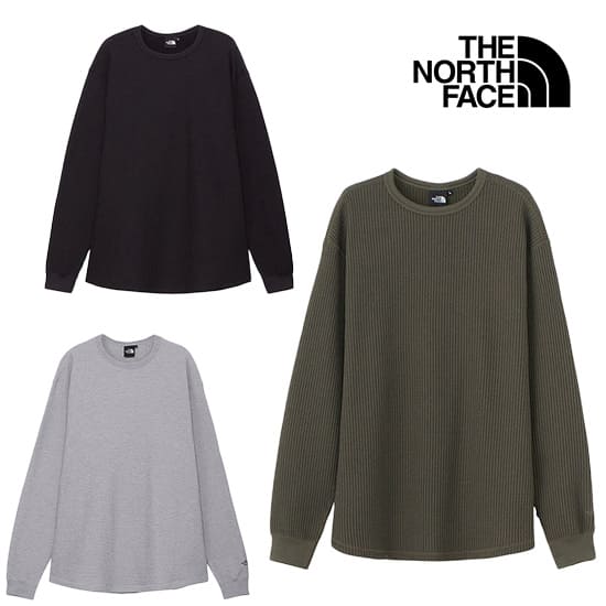 ザノースフェイス ロングスリーブウォームワッフルクルー ...