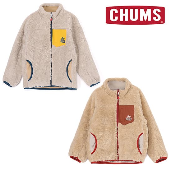 チャムス キッズボンディングフリースジャケット CH24...